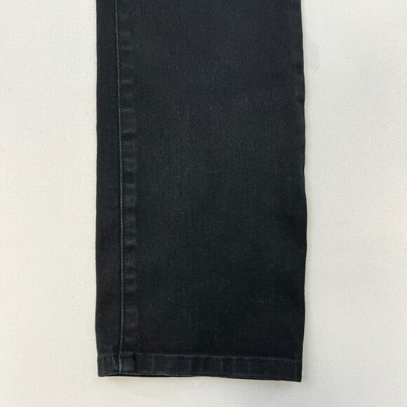 NYDJ Womens Black Mid Rise Denim 5 Pocket Design Legging Skinny Leg Jeans Sz 8 - Picture 7 of 10